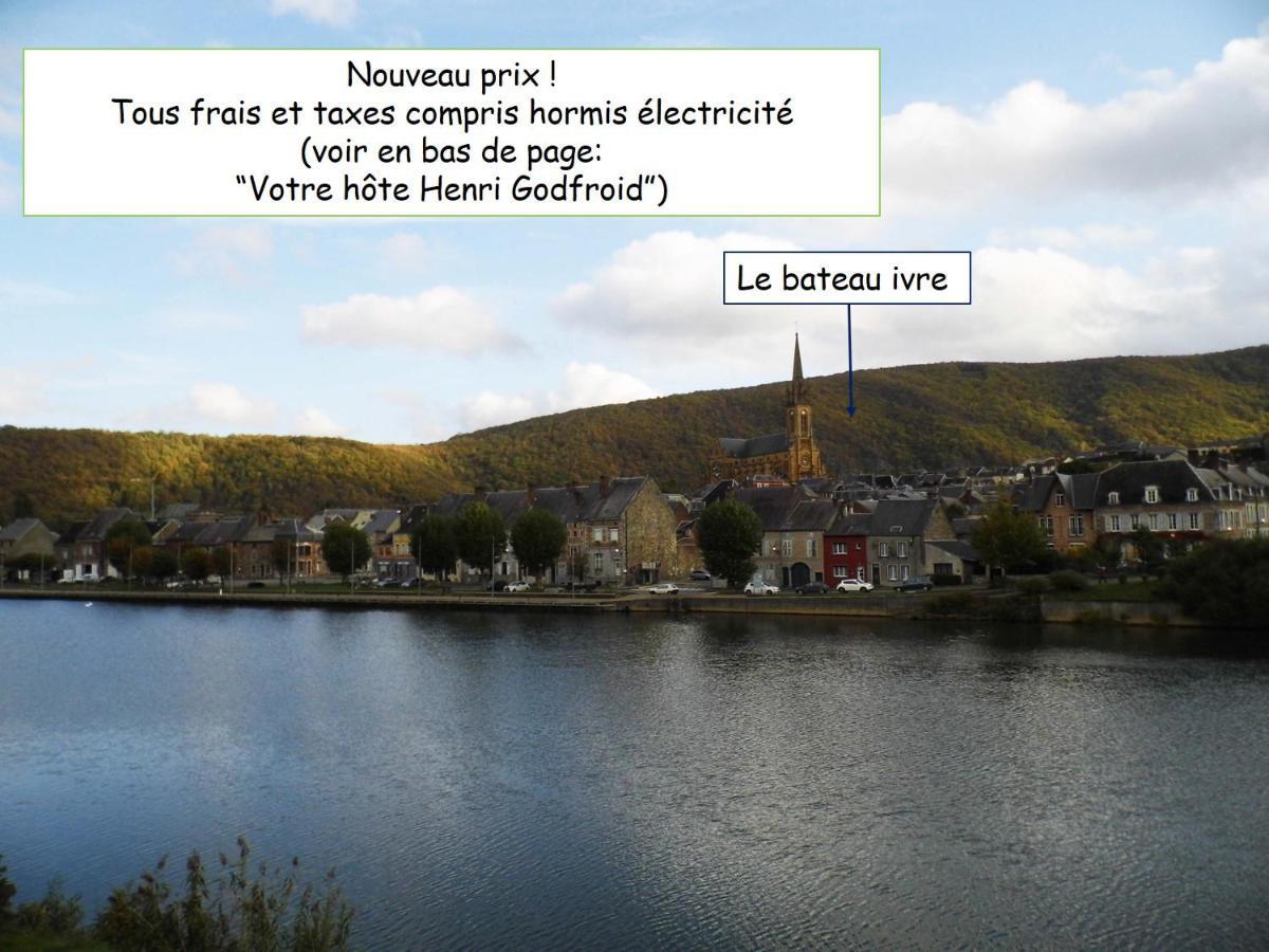 Le Bateau Ivre Villa Fumay Eksteriør billede